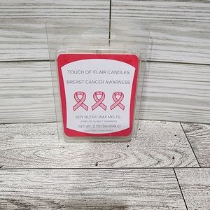 Breast cancer awareness wax melt